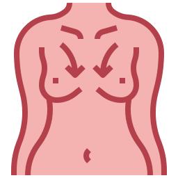 Breast reconstruction icon