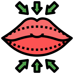 lippenvergrößerung icon