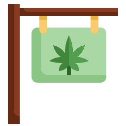 Shop sign icon