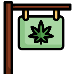 Shop sign icon