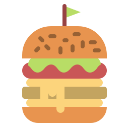 ハンバーガー icon