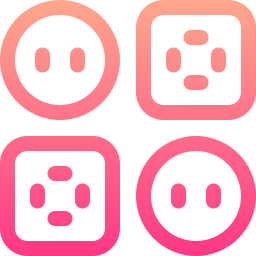 Clothing button icon