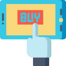 compras móviles icono