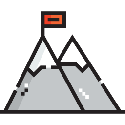 montaña icono