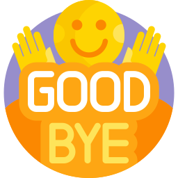 Goodbye icon