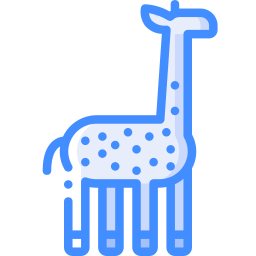 Żyrafa ikona