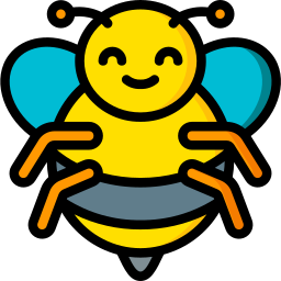 abeja icono