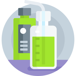 Green soap icon