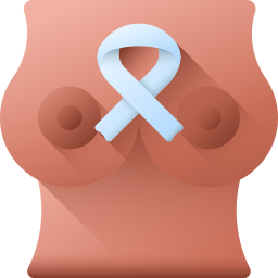 tumore al seno icona