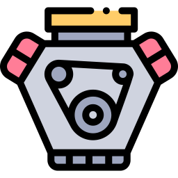 Car engine icon