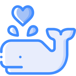 ballena icono