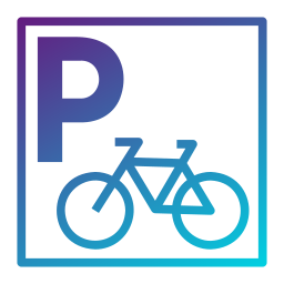 fahrradparkplatz icon