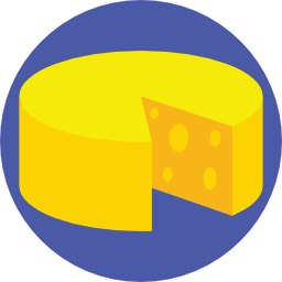 fromage Icône