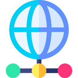 grille mondiale Icône