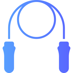 Jumping rope icon