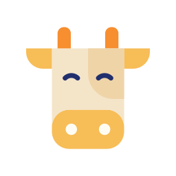 mucca icona