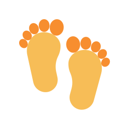 Footprint icon