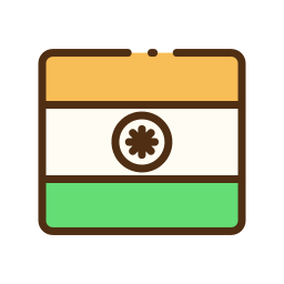 bandeira da Índia Ícone