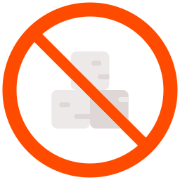 No sugar icon