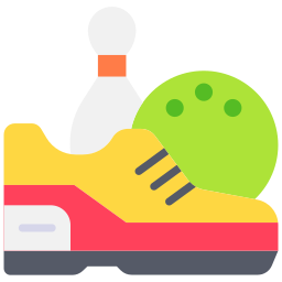 Bowling equipment icon