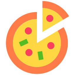 pizza Icône