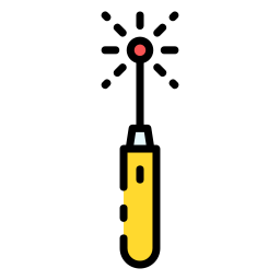 Laser pen icon