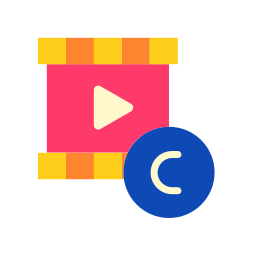 Copyrighted video icon