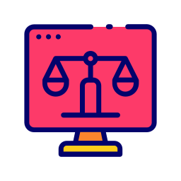 Online court icon