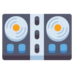 Dj control icon