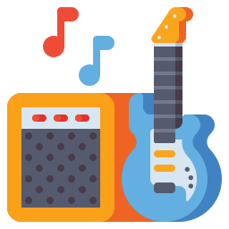 Music equipment icon