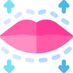 aumento de labios icono