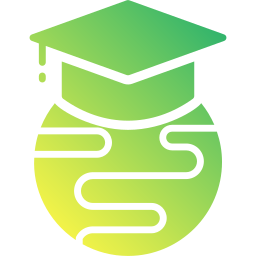 l'enseignement à distance Icône