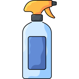 Cleaning spray icon