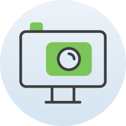 Action camera icon