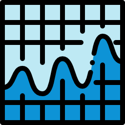 Line chart icon