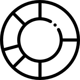 diagramme circulaire Icône