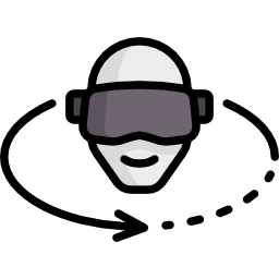 Virtual reality icon