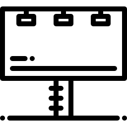 cartelera icono