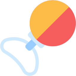 Baby toy icon