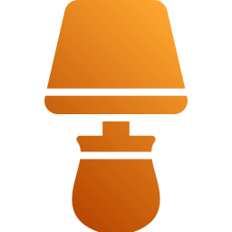 Table lamp icon