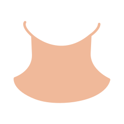 cuello icono