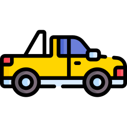 Pick up truck icon