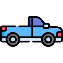 Pick up truck icon