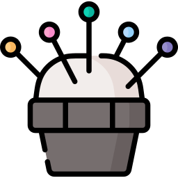 Pin cushion icon