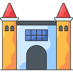 zamek w edynburgu ikona