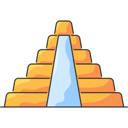 pyramide de chichen itza Icône