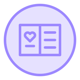 Wedding invitation icon