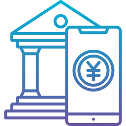 Mobile banking icon