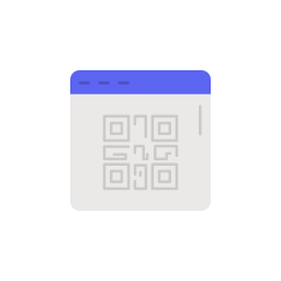 escaneo de código qr icono