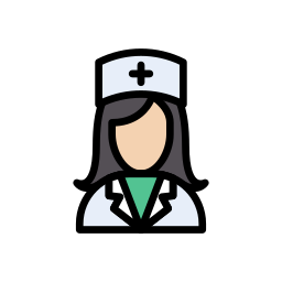 infirmière Icône